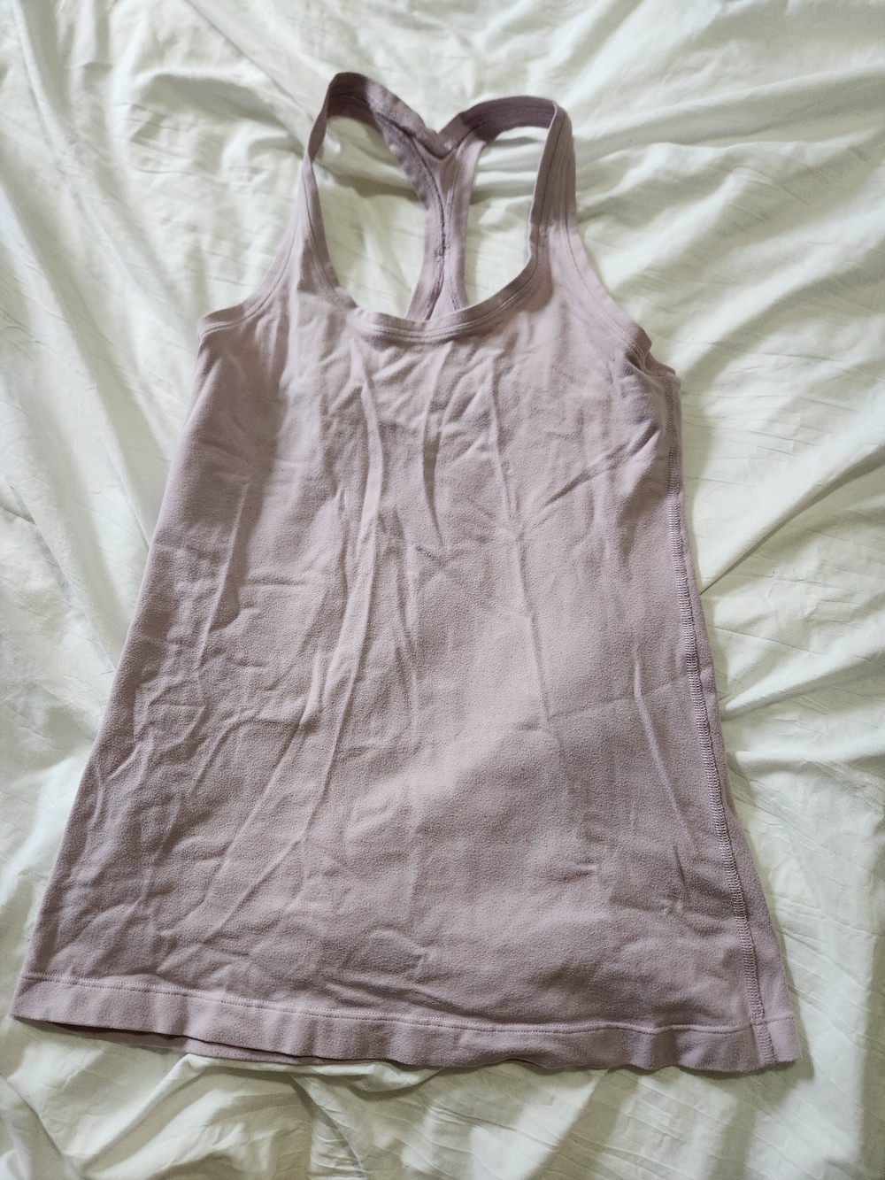 lululemon athletica Light Mauve Racerback Tank